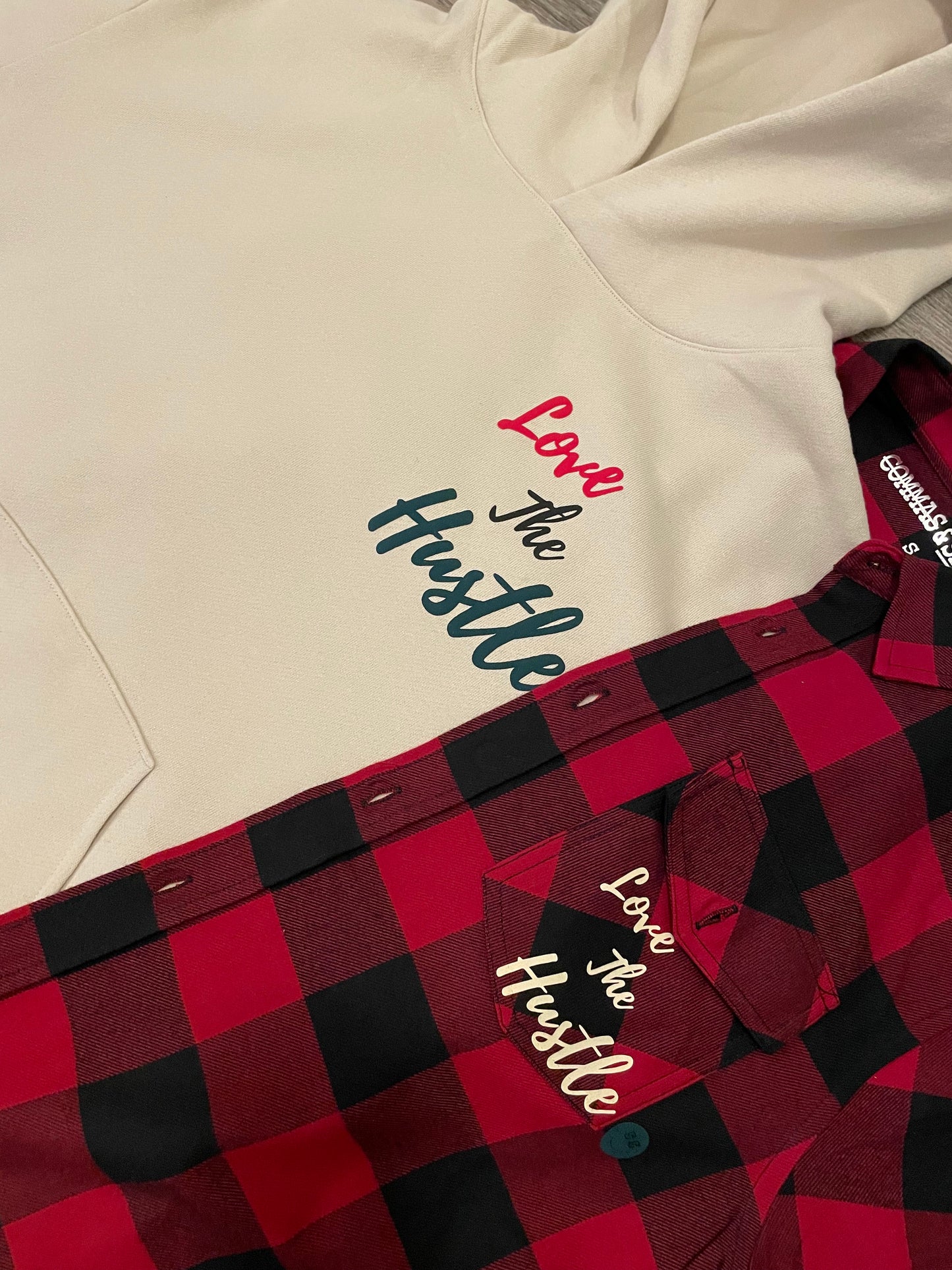 LOVE THE HUSTLE HOODIE