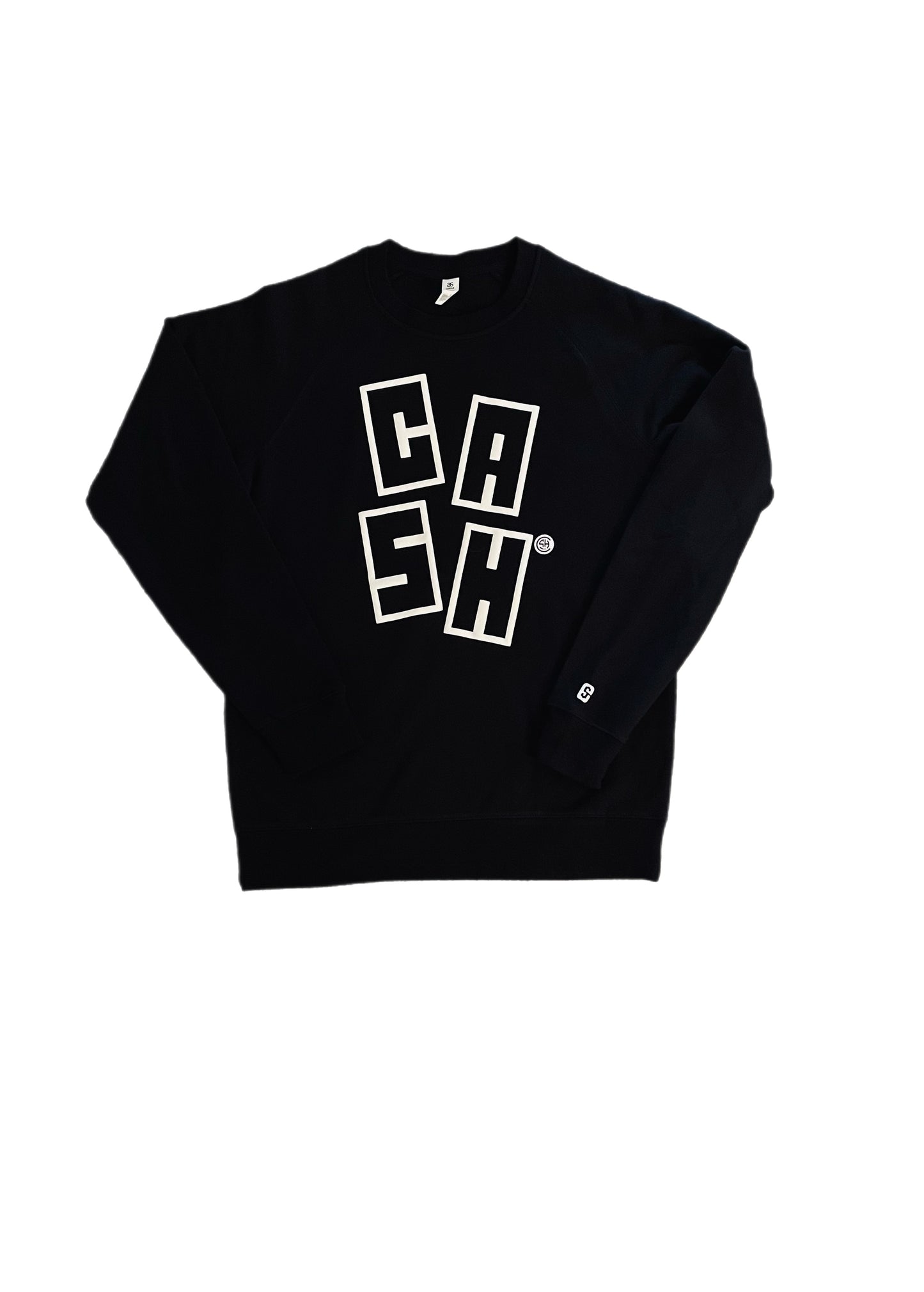 CASH 'STACKED CASH' CREWNECK