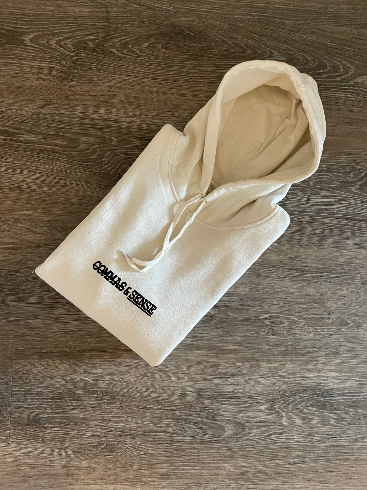 COMMAS & SENSE 3D LOGO HOODIE 'SHADES OF US' PREMIUM COLLECTION