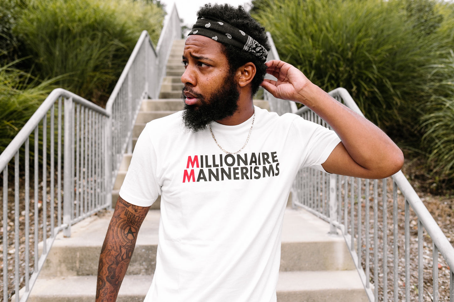 MILLIONAIRE MANNERISMS T-SHIRT