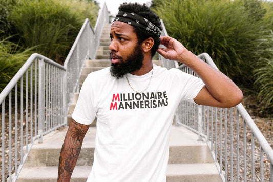 MILLIONAIRE MANNERISMS T-SHIRT