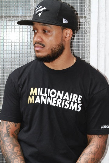 MILLIONAIRE MANNERISMS T-SHIRT