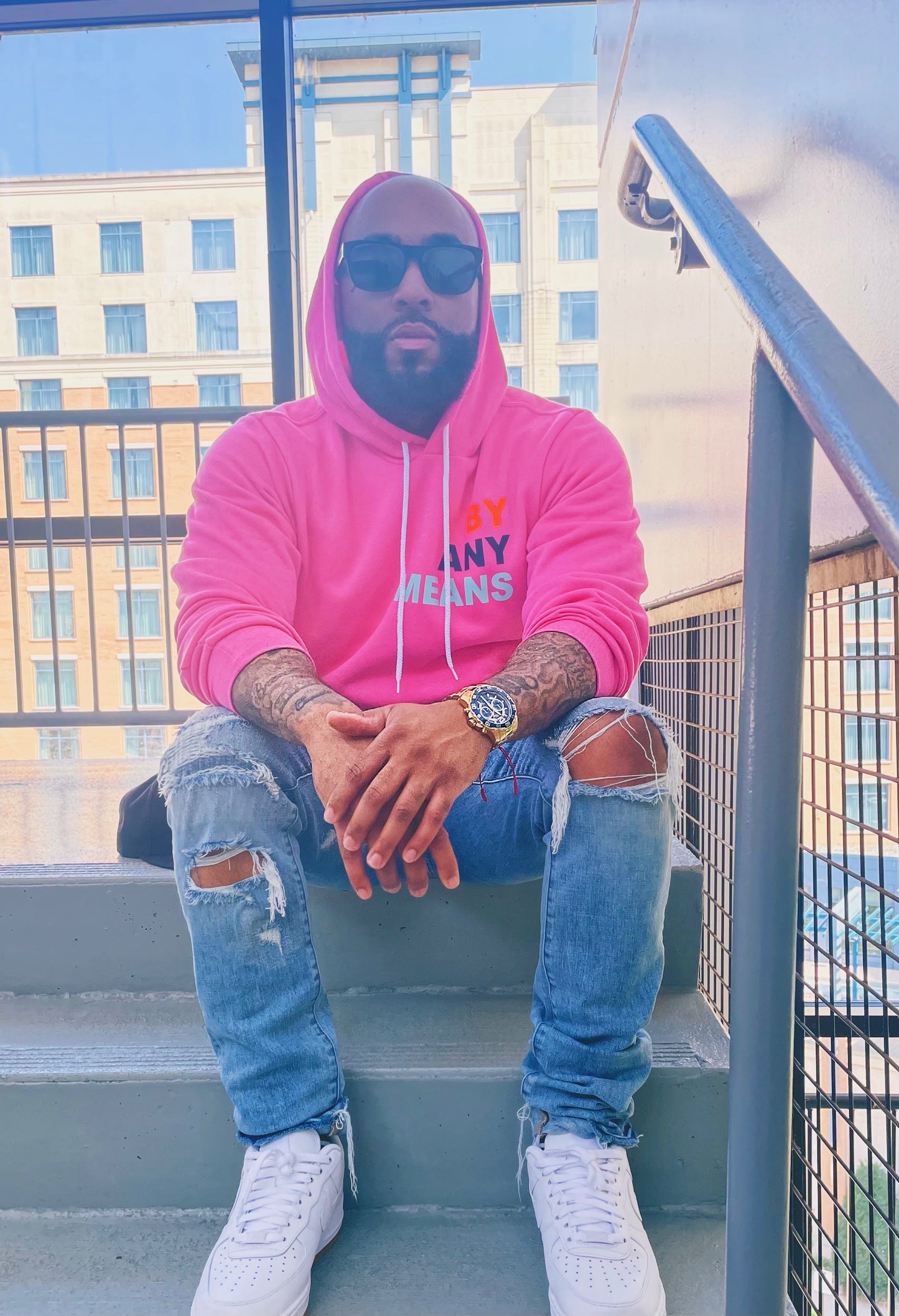 BY ANY MEANS HOODIE