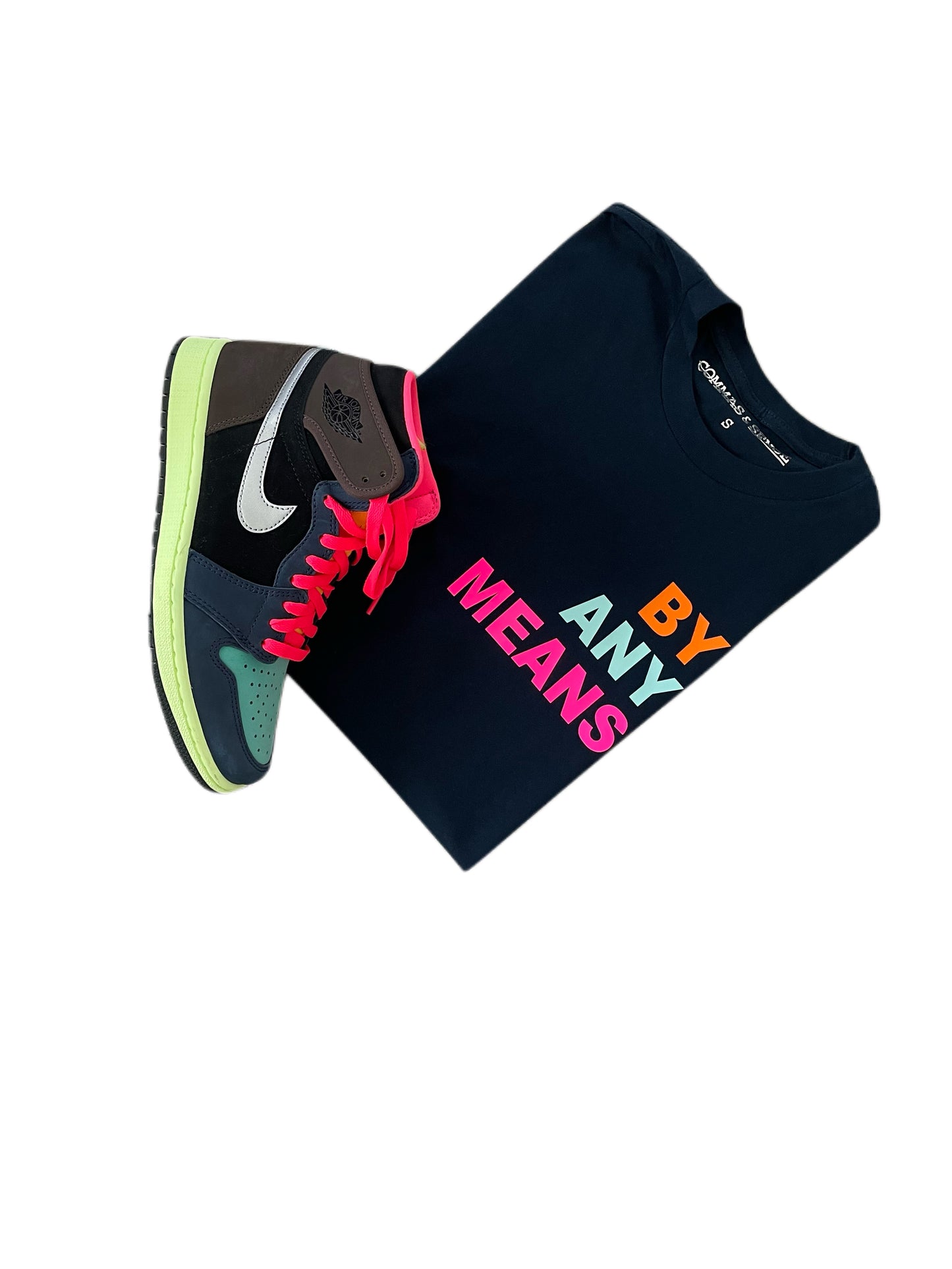 BY ANY MEANS T-SHIRT