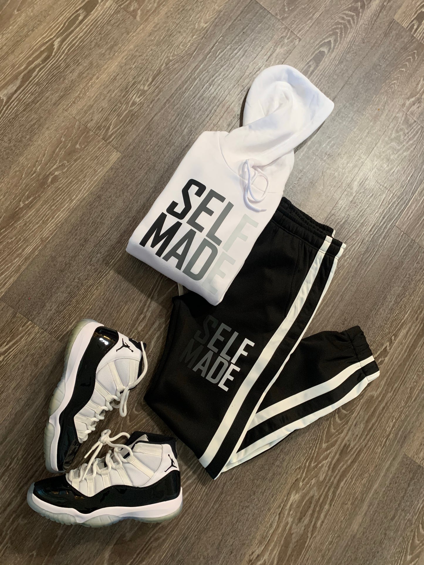 SELF MADE FADE HOODIE