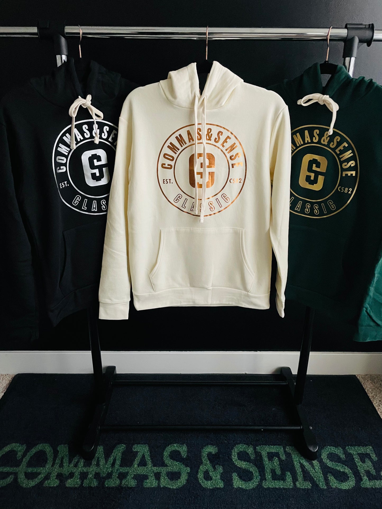 COMMAS & SENSE CURRENCY HOODIES - 'THE COIN COLLECTION'
