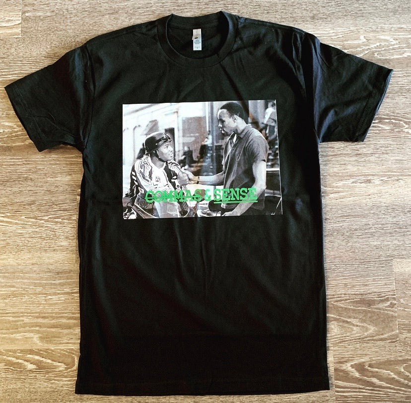 COMMAS & SENSE - CUSTOM 'PAID IN FULL' T-SHIRT