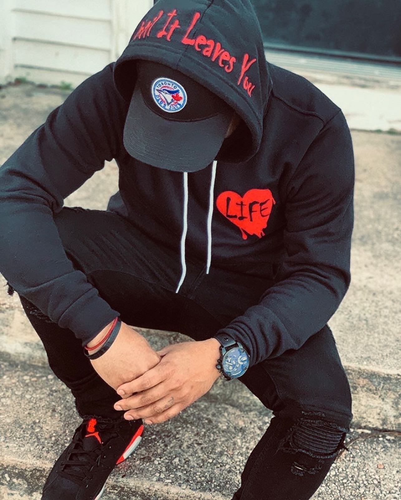 LOVE LIFE... UNTIL IT LEAVES YOU HOODIE