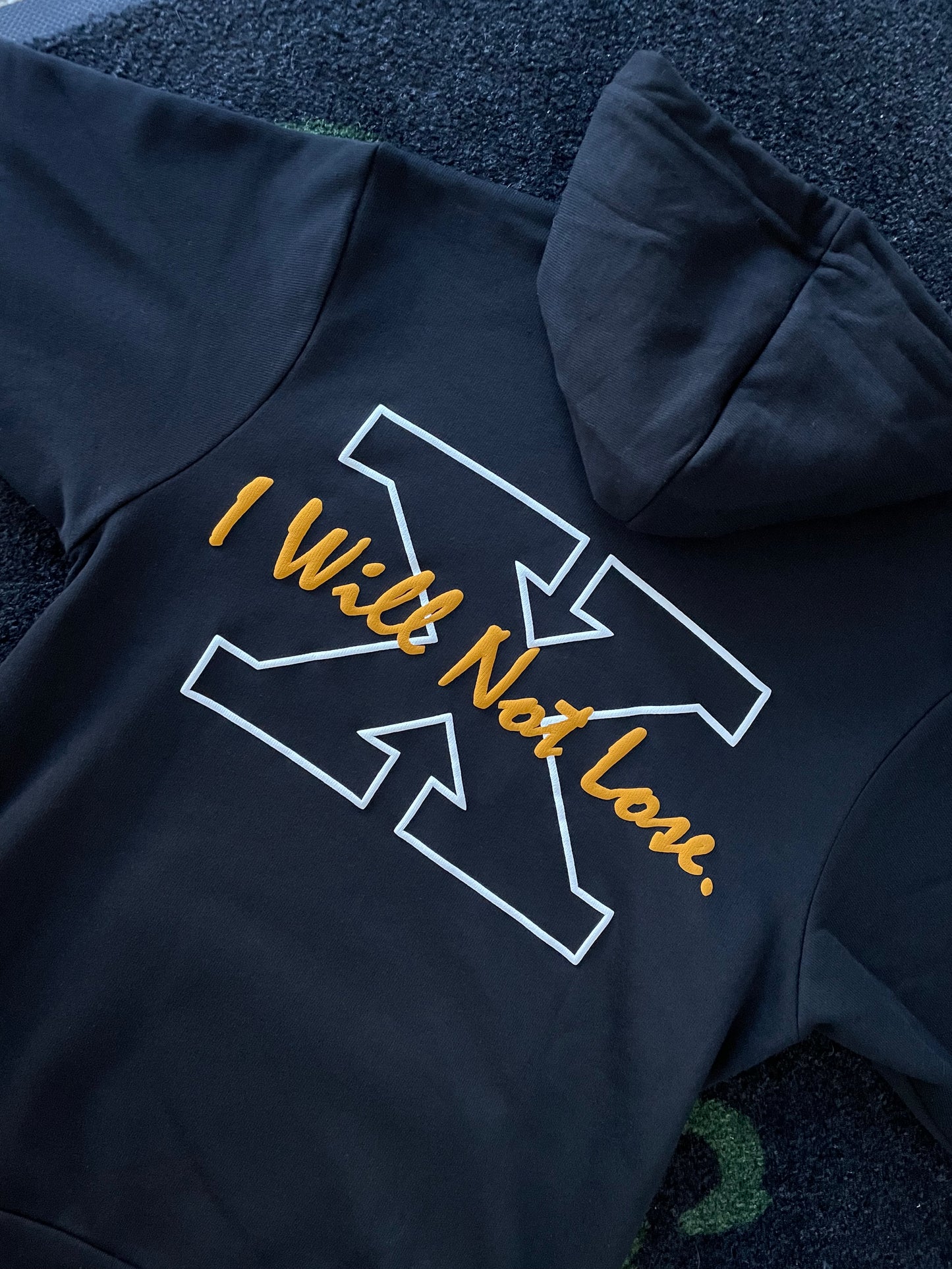 BY ANY MEANS HOODIE XCLUSIVE - "I WILL NOT LOSE"