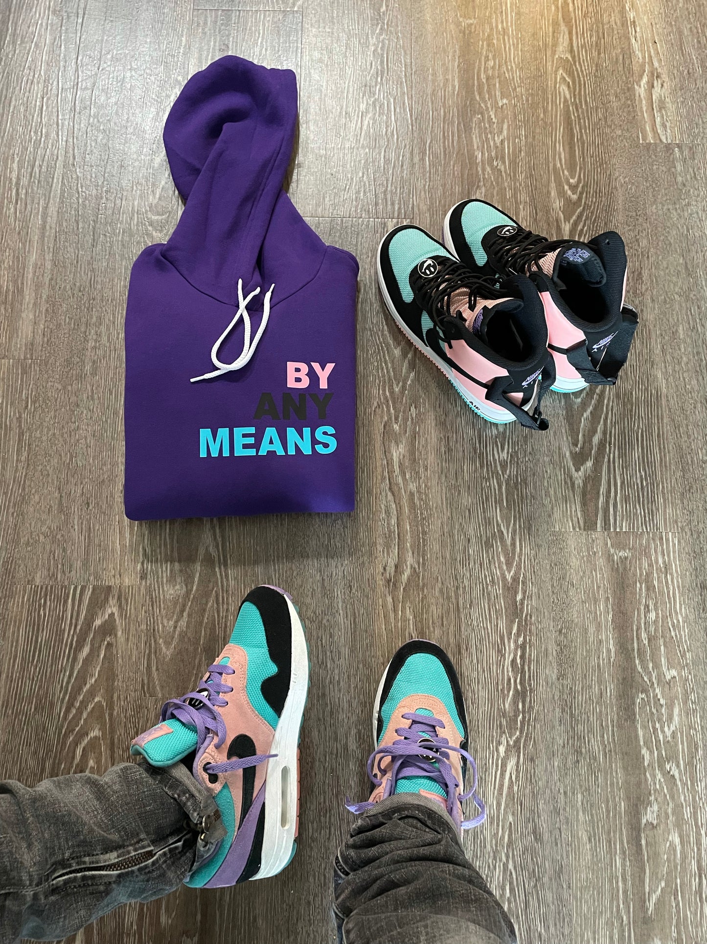 BY ANY MEANS HOODIE