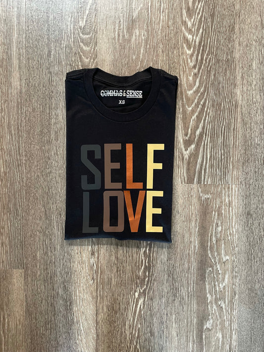 SELF LOVE 'CROWNED COLLECTION' T-SHIRT (BIG KIDS & ADULTS)