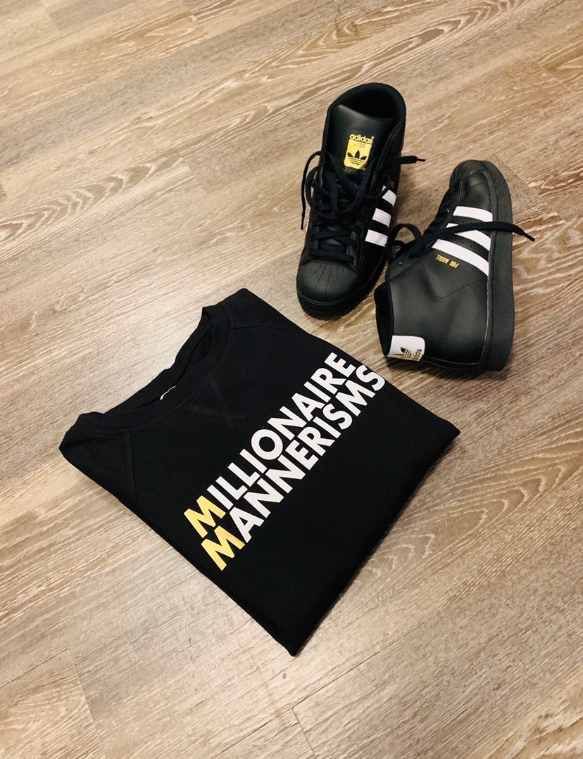 MILLIONAIRE MANNERISMS CREWNECK SWEATSHIRT