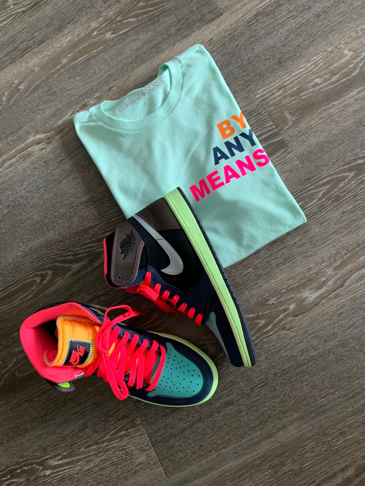 BY ANY MEANS T-SHIRT