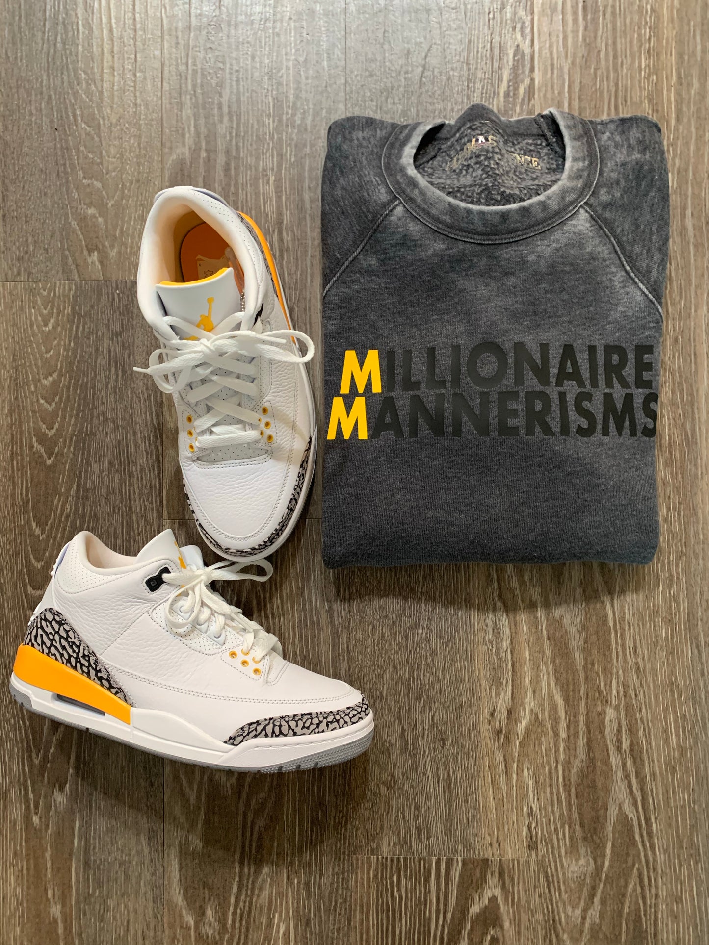 MILLIONAIRE MANNERISMS CREWNECK SWEATSHIRT