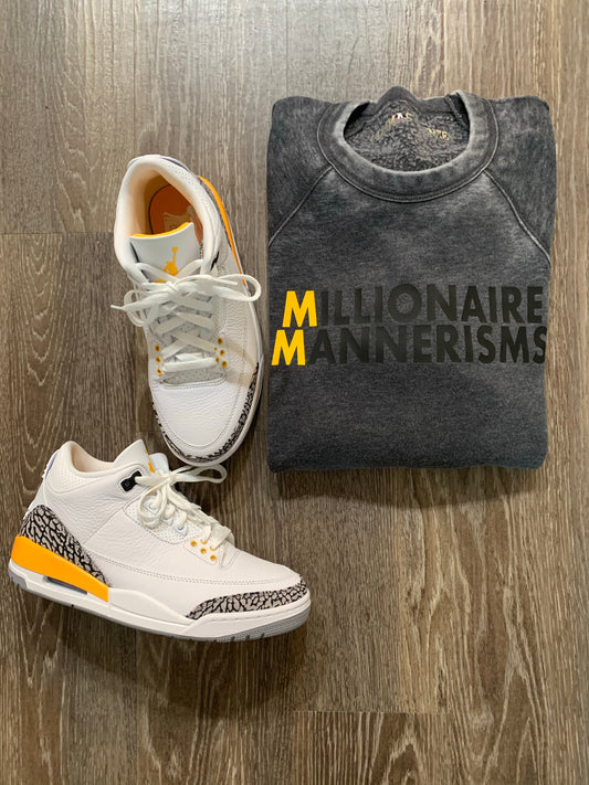 MILLIONAIRE MANNERISMS CREWNECK