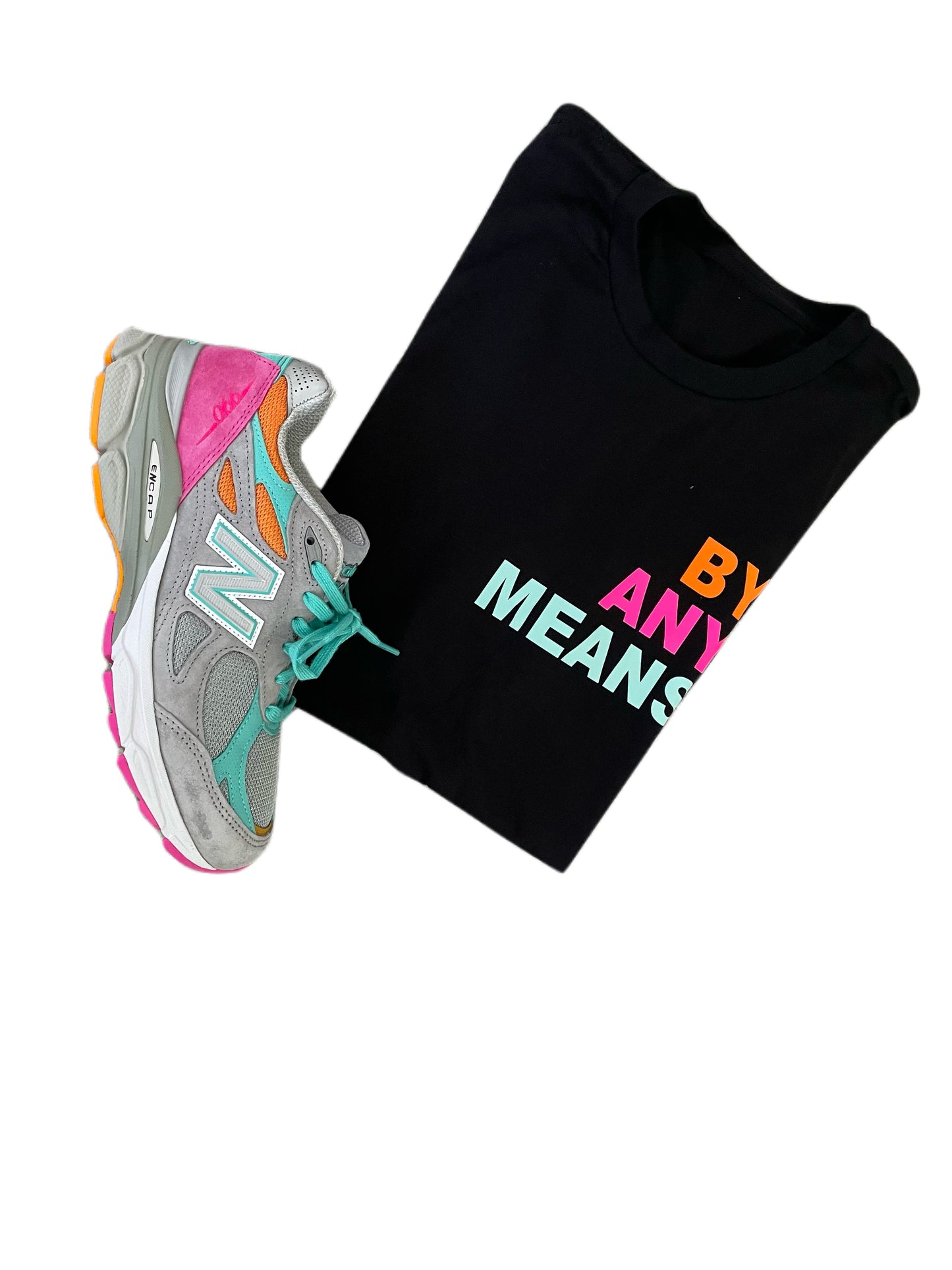 BY ANY MEANS T-SHIRT