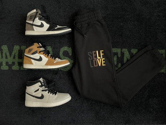 SELF LOVE 'CROWNED COLLECTION' SWEATPANTS