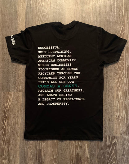 BLACK WALL STREET (WITH DESCRIPTION ON BACK)