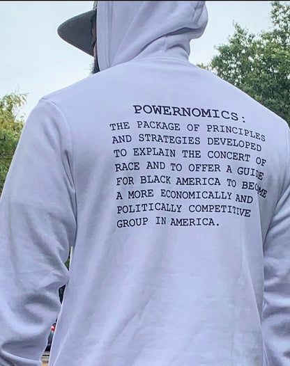 ERIK JERROD MERCH- POWERNOMICS HOODIE