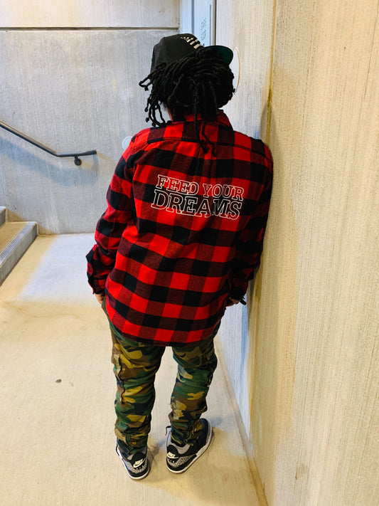 FEED YOUR DREAMS LUMBERJACK FLANNEL