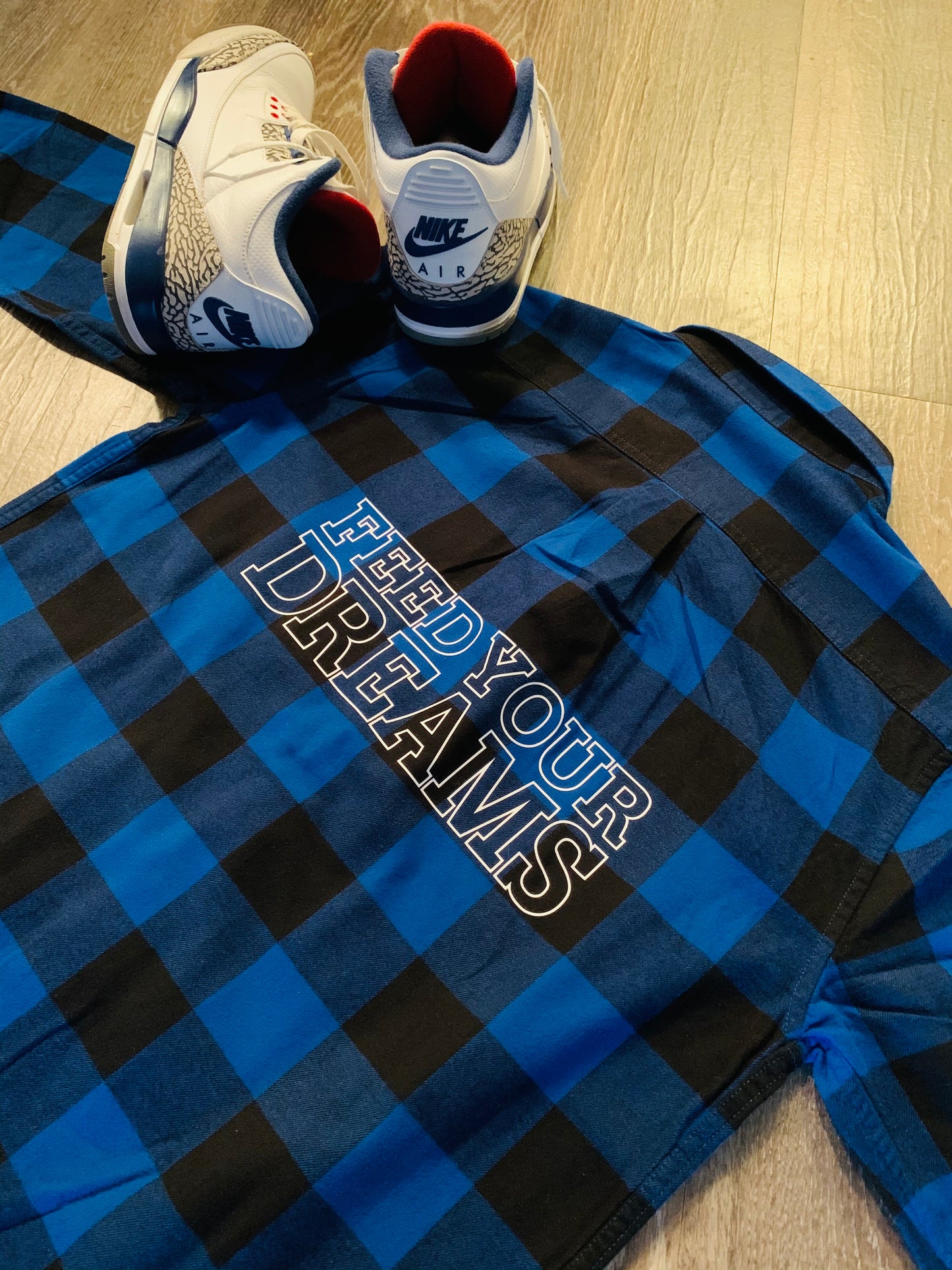 FEED YOUR DREAMS LUMBERJACK FLANNEL