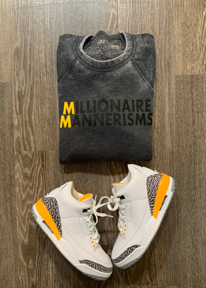 MILLIONAIRE MANNERISMS CREWNECK SWEATSHIRT