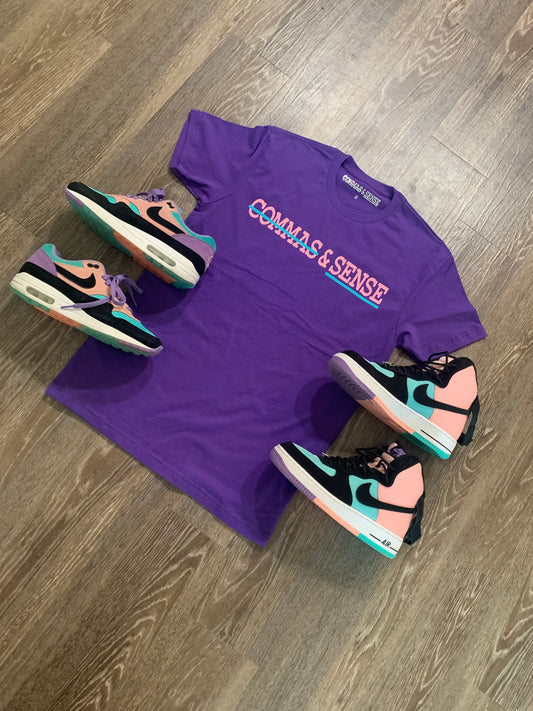 COMMAS & SENSE CUSTOM LOGO